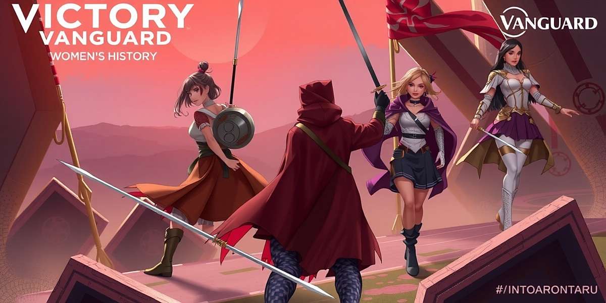 Concept art for upcoming Victory Vanguard women's history expansion